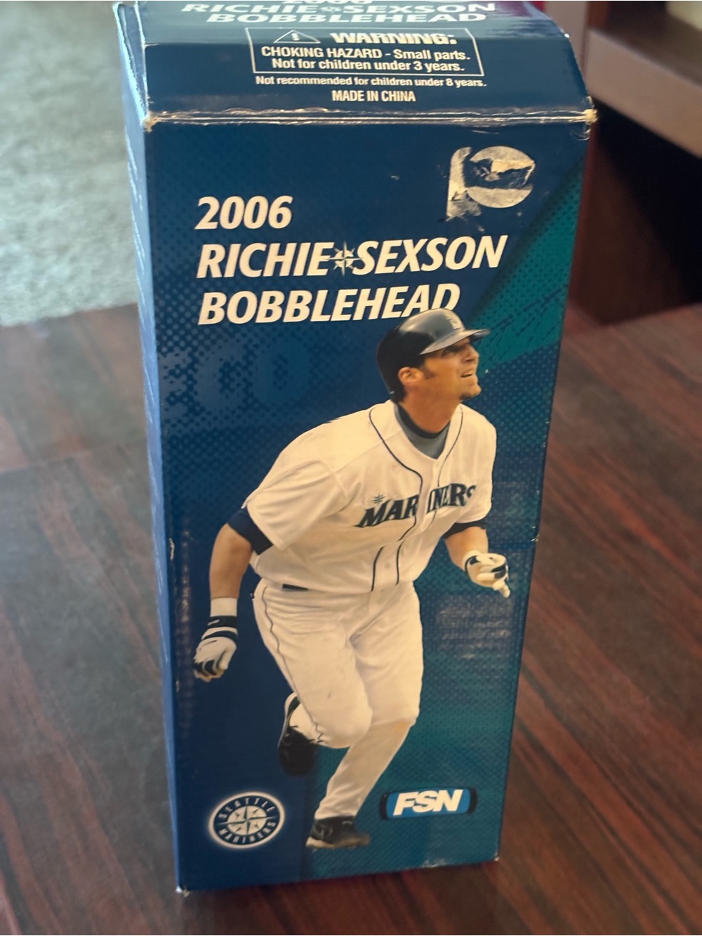2006 Richie Sexson Seattle Mariners Bobblehead - Blue/White